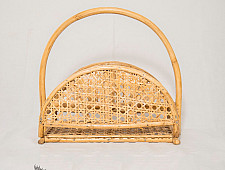 Home Decor Furniture  ~ Wicker Magazine Holder