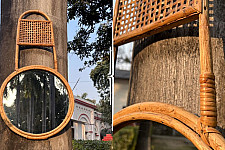 Home Decor Furniture ~ Hanging Cassia Mirror