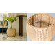 shop handmade designer home decor - Large Wicker Planter Pot