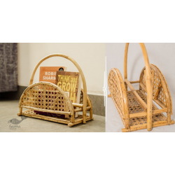 Home Decor Furniture ~ Wicker Book Holder