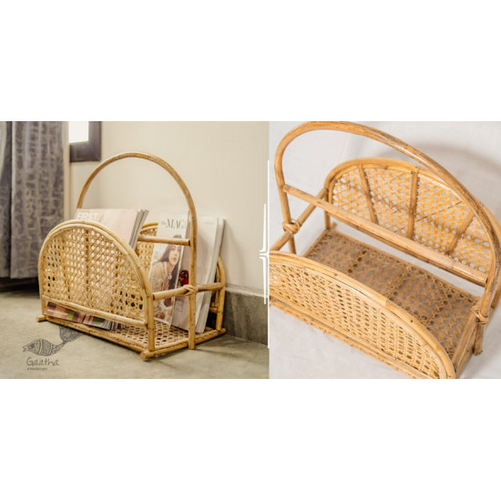 shop handmade designer home decor - Wicker Magazine Holder