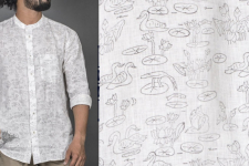 Talab ● Cotton Block Printed Shirt ● 6