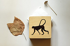 Wood & Wine - Wooden Napkin Holder | Monkey