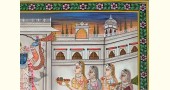 Hand painted pichwai paintings - Shrinathji Sandhya Arti Pichwai
