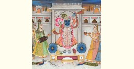 Banwari . बनवारी | Pichwai Painting - Shrinathji Sandhya Arti