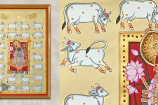 Banwari . बनवारी | Pichwai Painting - Shrinathji And Cows - III