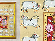 Banwari . बनवारी | Pichwai Painting - Shrinathji And Cows - III