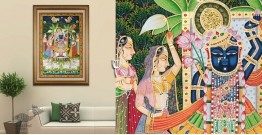 Banwari . बनवारी | Pichwai Painting - Sharad Purnima Pichwai - I ( 2' x 3' )