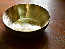 Kansyam . कांस्यम ✾ Kansa Serving Bowl - 8" x 8" x 3.7" 