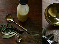 Kansyam . कांस्यम ✾ Kansa Daal Serving Ladle - 8" x 2"