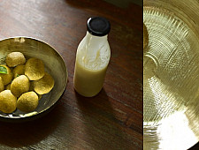 Kansyam . कांस्यम ✾ Kansa Serving Bowl - 8" x 8" x 3.7" 