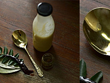 Kansyam . कांस्यम ✾ Kansa Serving Spoon Ladle - 8" x 2" 