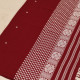 shop Assam Handwoven Cotton Saree - Maroon