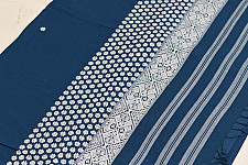 Majuli | Assam Handwoven Cotton Saree - Blue