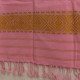 shop Assam Weaving - Handloom Cotton Stole- Light Pink