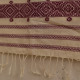 shop Assam Weaving - Handloom Cotton Dupata Off White