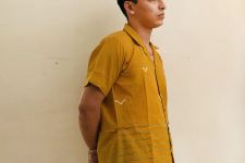 Majuli | Pure Cotton Shirts - Extra Weft Hand Woven - Yellow