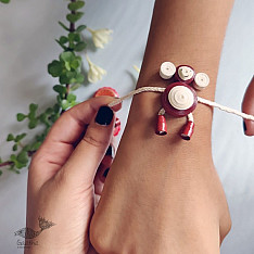 Kids Rakhi | Ghumakkad Babloo ki Jhappi - Paper Quilling Rakhi