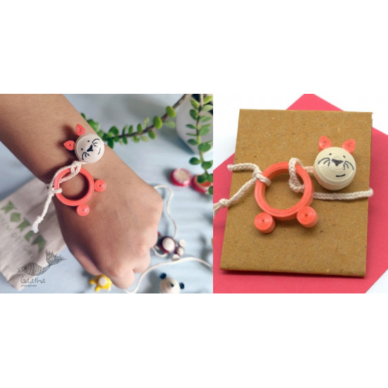 shop Takatak Billoo ki Jhappi -Paper Quilling Rakhi 