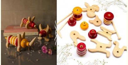 Handmade Traditional Toy |  Ulte Pulte - Jumbo ( Set of 15 Block )