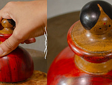 Wooden Kitchenware - Garbi (Multipurpose - Masher / Khakhra Roaster, Datoo )