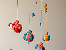 Budbud | Paper Quilling Hanging - Budbud Buddies | Three Tier