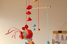 Budbud | Paper Quilling Hanging - Budbud Buddies | Two Tier