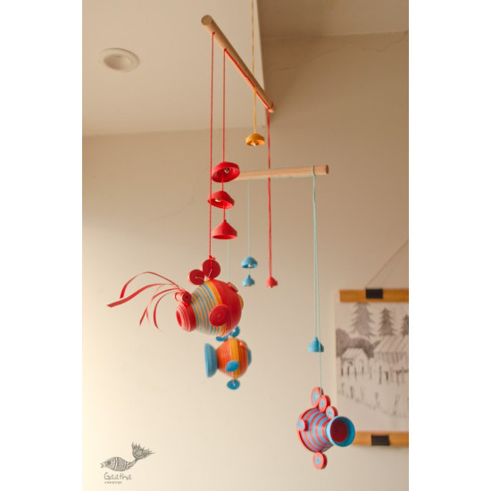 shop Handmade Paper Quilling Hanging - Budbud Buddies | two Tier