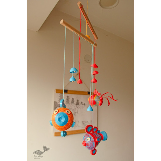 shop Handmade Paper Quilling Hanging - Budbud Buddies | two Tier