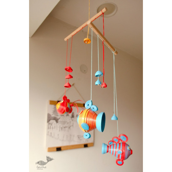 shop Handmade Paper Quilling Hanging - Budbud Buddies | two Tier