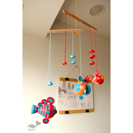 shop Handmade Paper Quilling Hanging - Budbud Buddies | two Tier