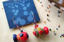 Budbud | Paper quilling - Mismatched Earring - Lali and Pilu