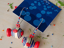 Budbud | Paper Quilling - Earring - Gola