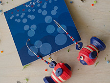 Budbud | Paper Quilling - Earring - Nila