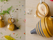 Budbud | Paper Quilling - A song from a Bee | Earring