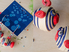 Budbud | Paper Quilling - Earring - Gola