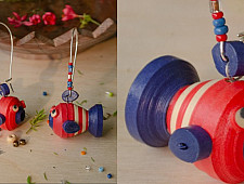 Budbud | Paper Quilling - Earring - Nila