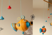 Budbud | Paper Quilling Hanging - Budbud Buddies | Single Tier | Re and Ma