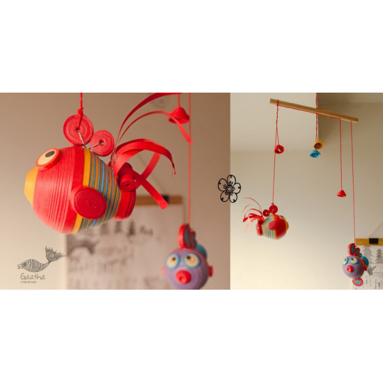 shop Handmade Paper Quilling Hanging - Budbud Buddies |Sa and Ga 