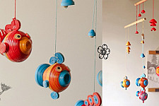 Budbud | Paper Quilling Hanging - Budbud Buddies | Three Tier