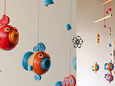 Budbud | Paper Quilling Hanging - Budbud Buddies | Three Tier