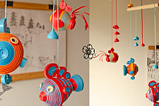 Budbud | Paper Quilling Hanging - Budbud Buddies | Two Tier