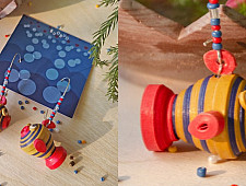 Budbud | Paper quilling - Earring - Pilu