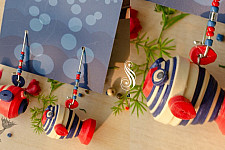 Budbud | Paper quilling -  Mismatched Earring | Gola and Nila Budbud | Paper quilling -  Mismatched Earring | Gola and Nila