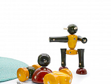 Handmade Wooden Toy - Gola Dandi