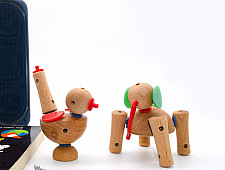Handmade Wooden Toy - Gola Kadi