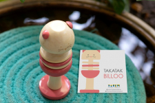 Handmade Wooden Toy - Takatak Billoo