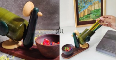 Handmade Kalakar Pickoo - Pencil Holder