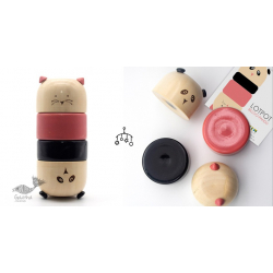 Handmade Toy - Wooden Lotpot Billoo + Pandu