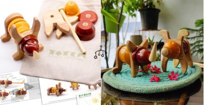Handmade Traditional Non-Toxic Toys With Vegetable Color - Ulte Pulte 
